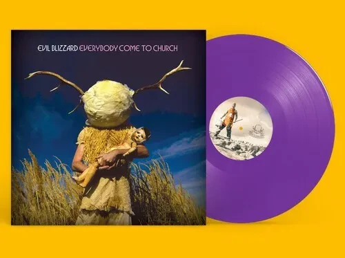 Виниловая пластинка Evil Blizzard - Everybody Come To Church - Purple Vinyl [New Vinyl LP] Colored V