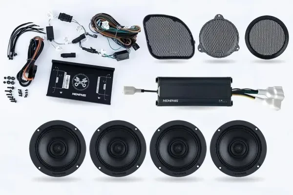 Memphis MXAHDPRO4 4-Speaker Audio System Upgrade Kit