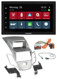 Автомагнитола для Ford Fiesta 2008–2010 Blaupunkt 2 DIN, Bluetooth, DAB, USB, MP3, дисплей