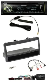 Автомагнитола для Ford Mondeo 2000–2002 Pioneer MP3 USB CD DAB, черная, с карманом