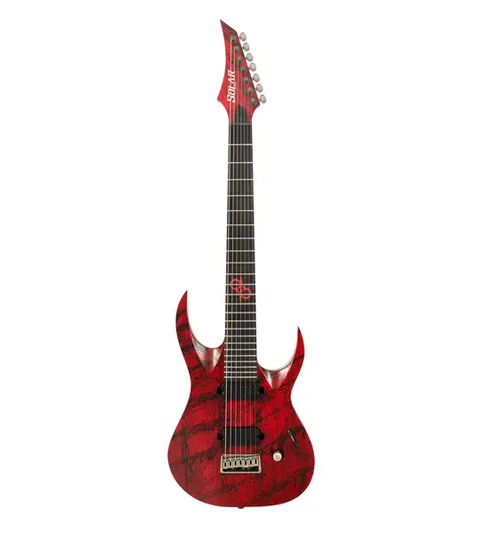 Электрогитара Solar Guitars A2.7 Canibalismo+ Blood Red