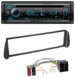 Kenwood MP3 Bluetooth DAB USB CD Autoradio für Citroen Xsara Picasso (ab 2000)