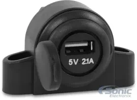 Панельный разъем Belva BAUSBC водонепроницаемый, USB, вход 12/24 В