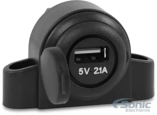 Панельный разъем Belva BAUSBC водонепроницаемый, USB, вход 12/24 В