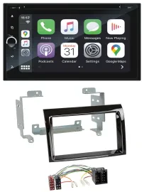 Blaupunkt 2DIN Bluetooth DAB USB DVD MP3 Autoradio für Fiat Ducato 2006-2011 Cit