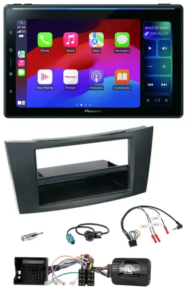 Pioneer Bluetooth DAB Lenkrad USB Autoradio für Mercedes E-Klasse 2002-2008 W211
