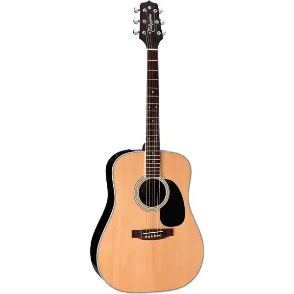 Электроакустическая гитара Takamine Glenn Frey Signature Dreadnought Natural с кейсом