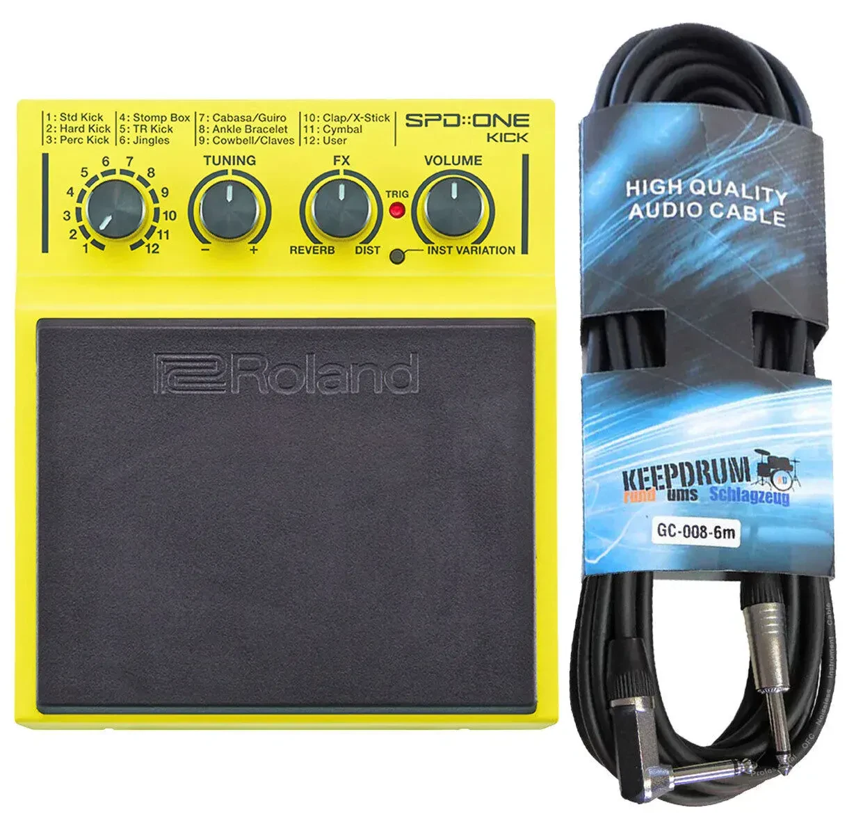 Стомпбокс Roland SPD One Kick с кабелем