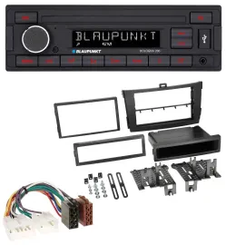Blaupunkt MP3 AUX USB 1DIN Autoradio für Toyota Corolla ab 2009 schwarz