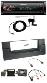 Pioneer Bluetooth DAB USB Lenkrad Autoradio für BMW 5er E39 2001-2004 Quadlock