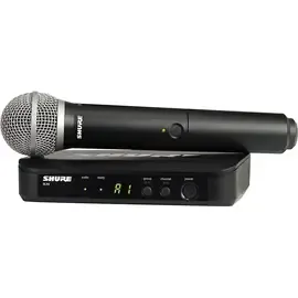 Микрофонная радиосистема Shure BLX24 Handheld Wireless System With PG58 Capsule Band J11