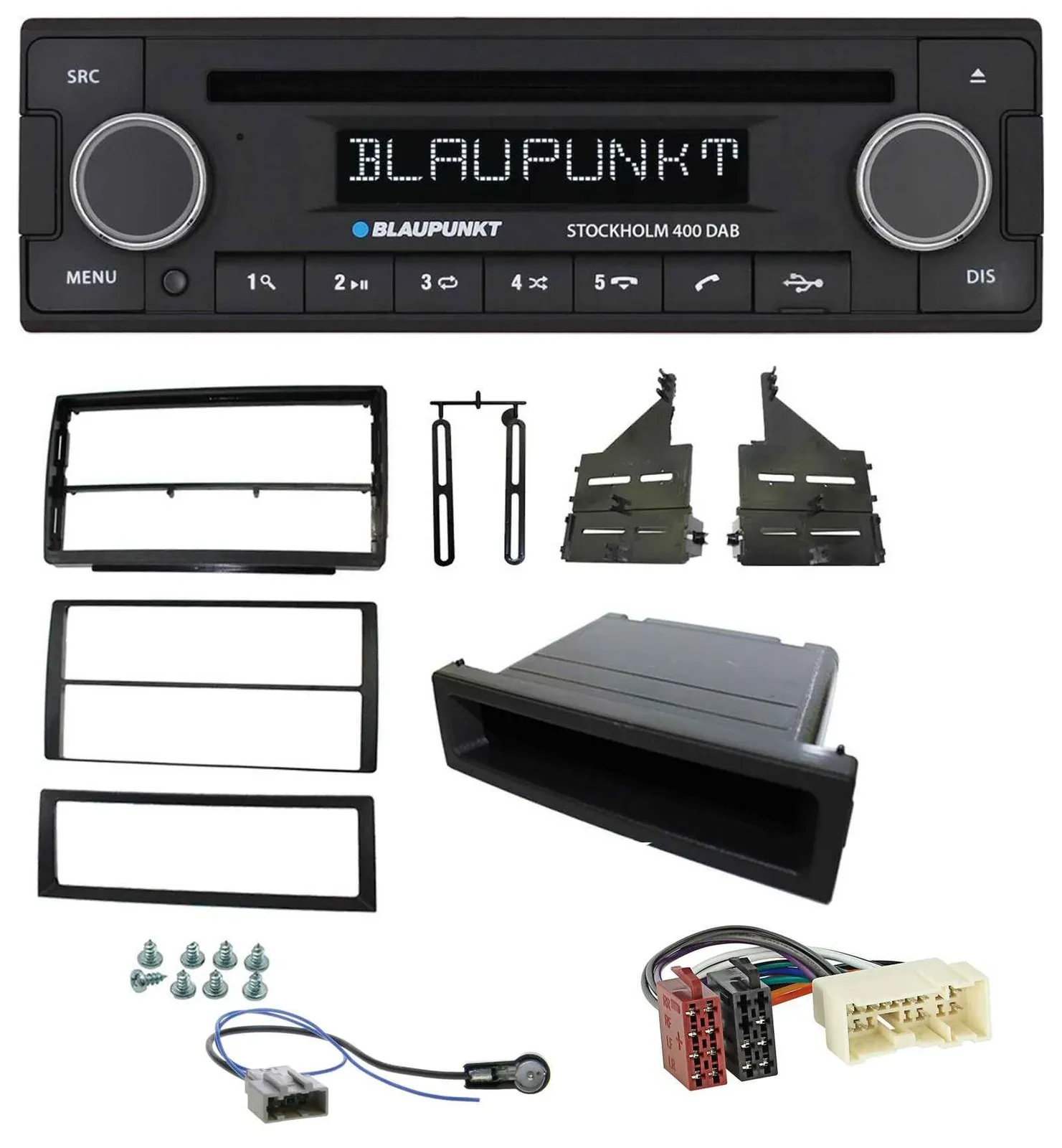 Blaupunkt MP3 Bluetooth DAB CD USB Autoradio für Nissan Altima (L31, 2005-2006)