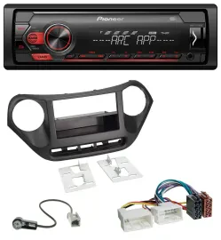 Pioneer DAB 1DIN MP3 AUX USB Autoradio für Hyundai i10 (ab 2013)
