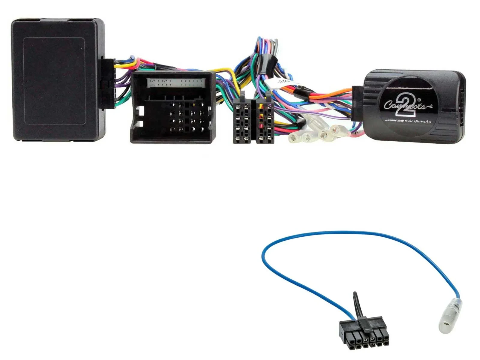 Connects2 CAN-Bus- Lenkradadapter für Audi A3 A4 Quad Teilakt ab 2003 Kenwood 42
