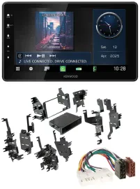 Автомагнитола Kenwood MP3, Bluetooth, USB, DAB для Toyota Highlander/MR2/Sequoia/Yaris