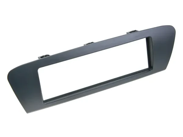 Einbaurahmen DIN Autoradio für Renault Scenic ab 2009 dunkelgrau