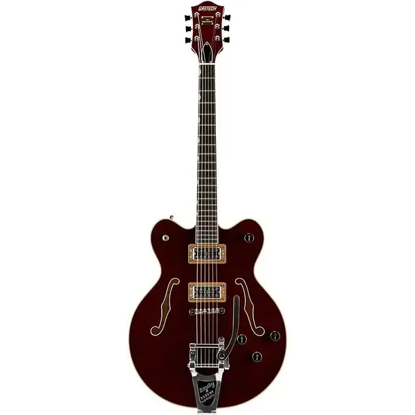 Электрогитара полуакустическая Gretsch G6609TFM Players Edition Broadkaster Bigsby Dark Cherry