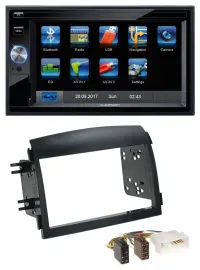 Blaupunkt SD Bluetooth 2DIN MP3 USB AUX Autoradio für Hyundai Sonata NF 2005-200