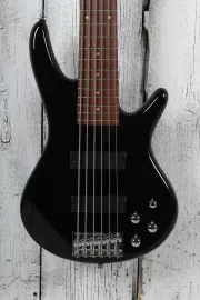 Ibanez GIO Soundgear GSR206 6 String Electric Bass Guitar Phat II EQ Black Gloss