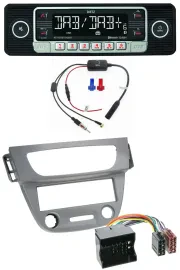 Dietz MP3 DAB Bluetooth USB Autoradio für Renault Megane 3 Quadlock 09-14 grau