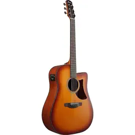 Электроакустическая гитара Ibanez AAD50CE Sitka Spruce-Sapele Grand Dreadnought Light Brown Sunburst