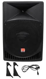 Rockville RPG15 15" Professional Powered Active 1,000 Watt 2-Way DJ PA Speaker