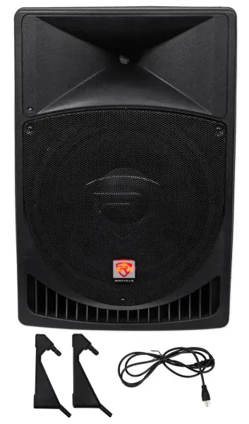 Rockville RPG15 15" Professional Powered Active 1,000 Watt 2-Way DJ PA Speaker