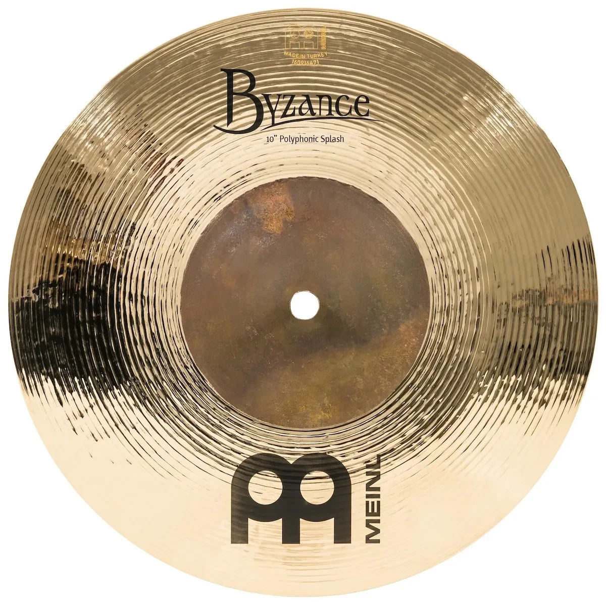 Тарелка барабанная MEINL 10" Byzance Brilliant Polyphonic Splash