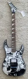 Jackson X Series Dinky® DK1 H, Laurel Fingerboard electric guitar, Skull Kaos