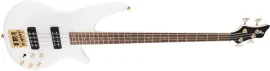Jackson JS Series Spectra JS3 4-String Electric Bass Guitar - Snow White Finish
