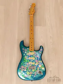 Электрогитара Fender Stratocaster Blue Flower ST57-85 BFL Japan 2003