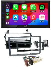 JVC Bluetooth USB MP3 2DIN DAB Autoradio für Nissan 350Z Coupe Roadster 05-09