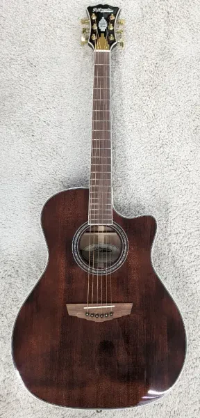 D'Angelico Excel Gramercy XT Acoustic Electric, Walnut Stain DAEG200XTWALGP