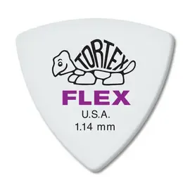 Медиаторы DUNLOP Tortex Flex Triangle 456R1.14, 72 штуки, 1.14 мм