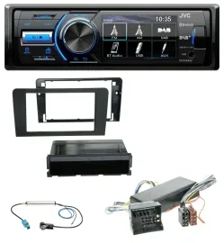Автомагнитола JVC Bluetooth, MP3, USB, DAB для Audi A3 (8P) 2006–2012, совместима с Symphony/Bose активной системой
