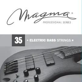 Струна одиночная для бас-гитары Magma Strings BS035N Nickel Plated Steel 035
