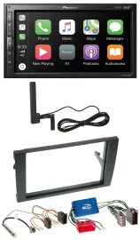 Pioneer USB 2DIN Bluetooth DAB MP3 Autoradio für Audi A4 B6 B7 01-08 Aktivsystem