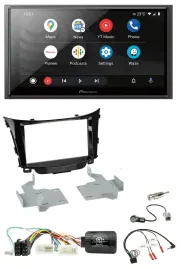 Pioneer USB 2DIN DAB Lenkrad Bluetooth Autoradio für Hyundai i30 2012-2017