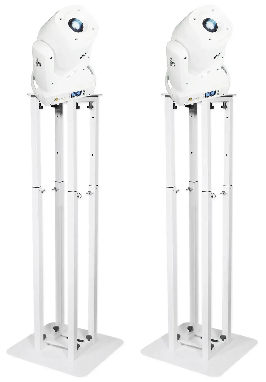 Прибор с полным движением Rockville ROCK SPOT 260W White с аксессуарами (пара)