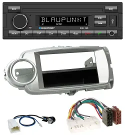 Blaupunkt USB DAB Bluetooth MP3 Autoradio für Toyota Yaris (11-14) - silber