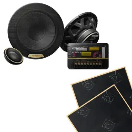 Компонентная автоакустика Kenwood eXcelon XR-1801P 6.5" (набор) с шумоизоляцией