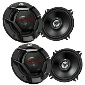 (2-Pairs) JVC CS-DR521 160W 5.25" 2-Way Coaxial Car Speakers