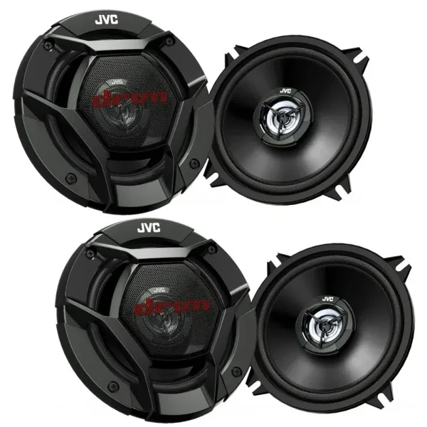 (2-Pairs) JVC CS-DR521 160W 5.25" 2-Way Coaxial Car Speakers