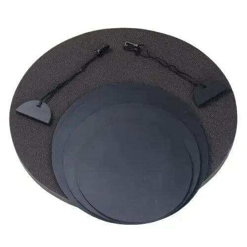 Тренировочные пэды для барабанов KORN Neopren Übungspadset II (набор, 5 шт.), размеры: 10", 12", 14", 14", 22"