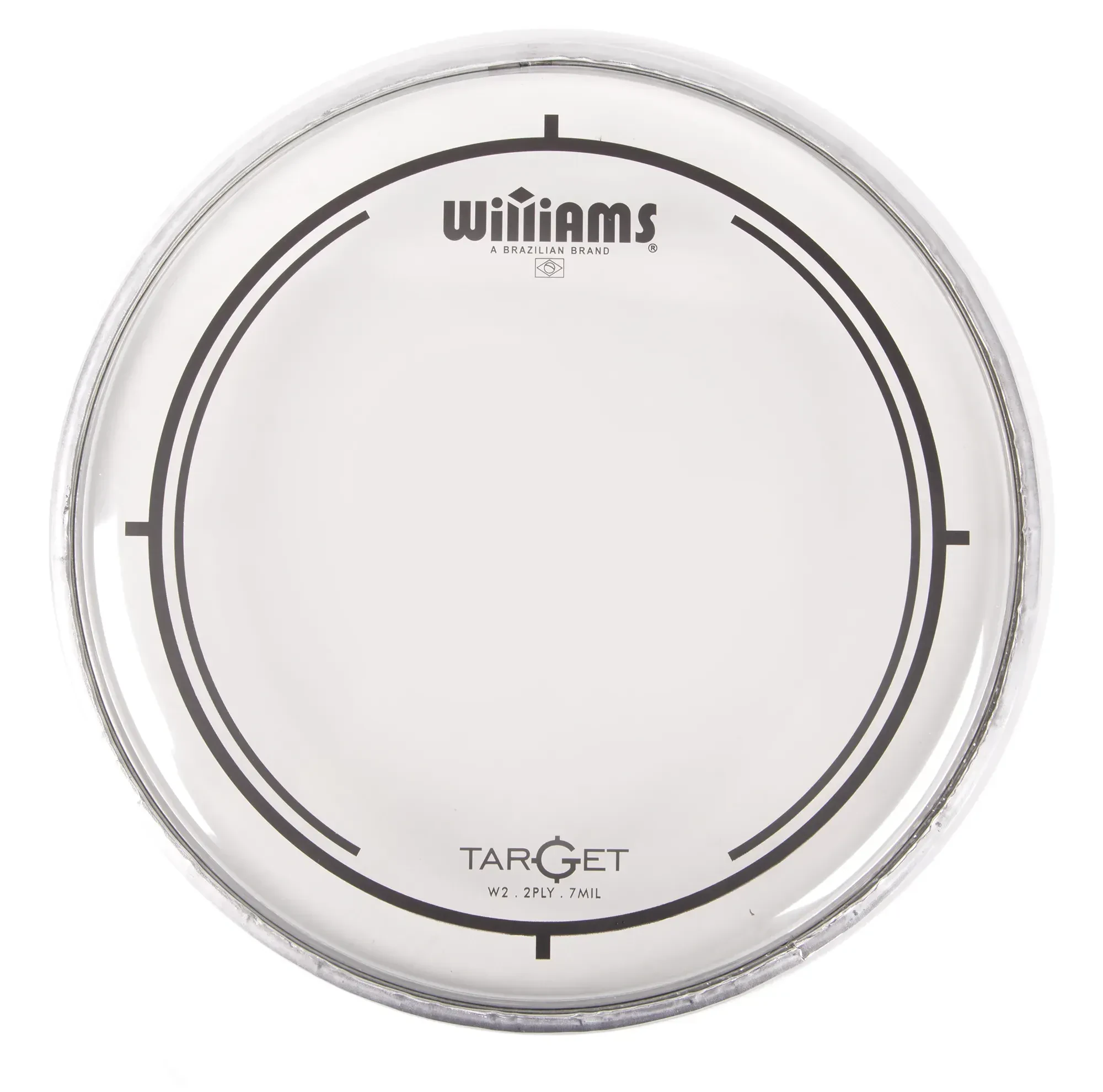 Пластик для барабана Williams 8" Target Clear W2