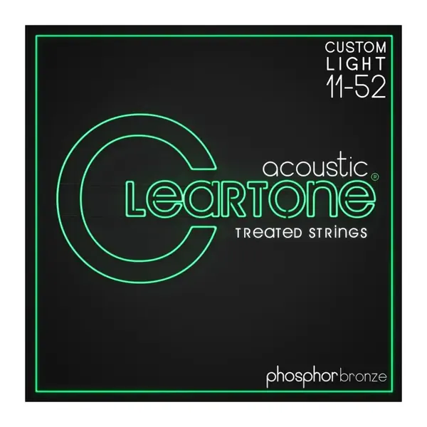 Струны для акустической гитары Cleartone 7411 Phosphor Bronze 11-52