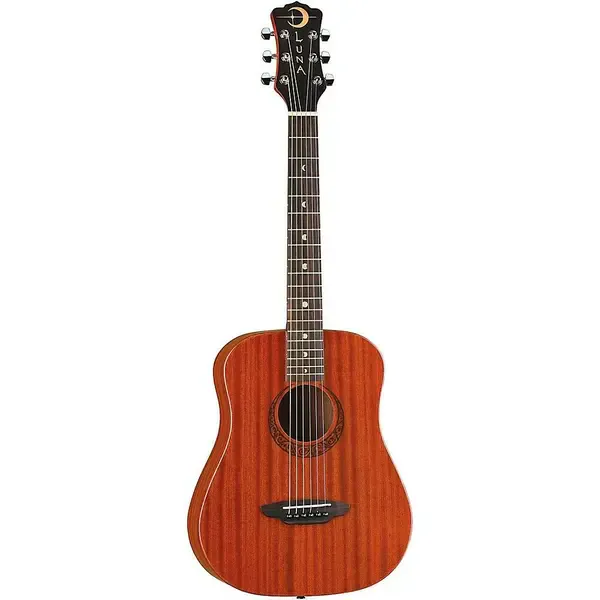 Акустическая гитара Luna Guitars Limited Safari Mahogany 3/4 Natural