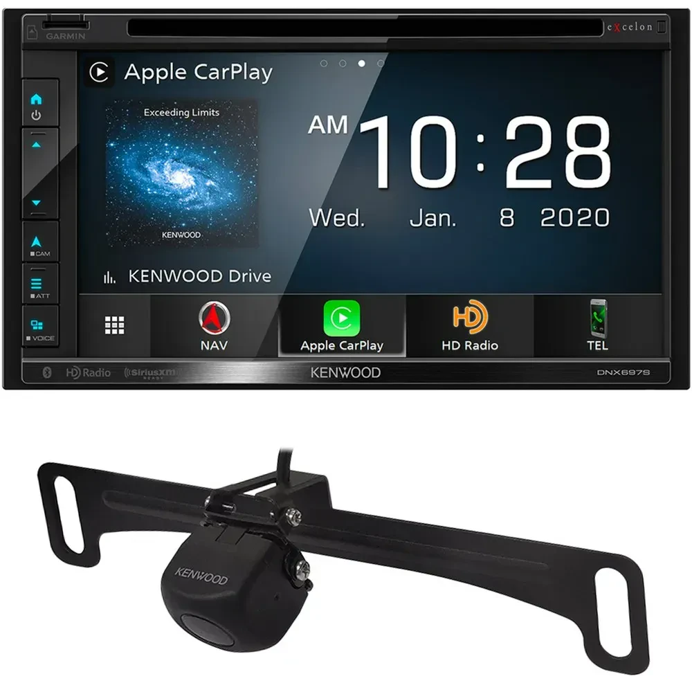 Автомагнитола Kenwood DNX697S 6.75" сенсорный экран с камерой заднего вида 128°