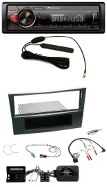 Автомагнитола Pioneer 1-DIN DAB USB для Opel Corsa D (2006–2008) черная