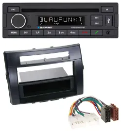 Автомагнитола для Toyota Corolla Verso 2004–2009 Blaupunkt CD, USB, MP3, Bluetooth, DAB, цвет черный